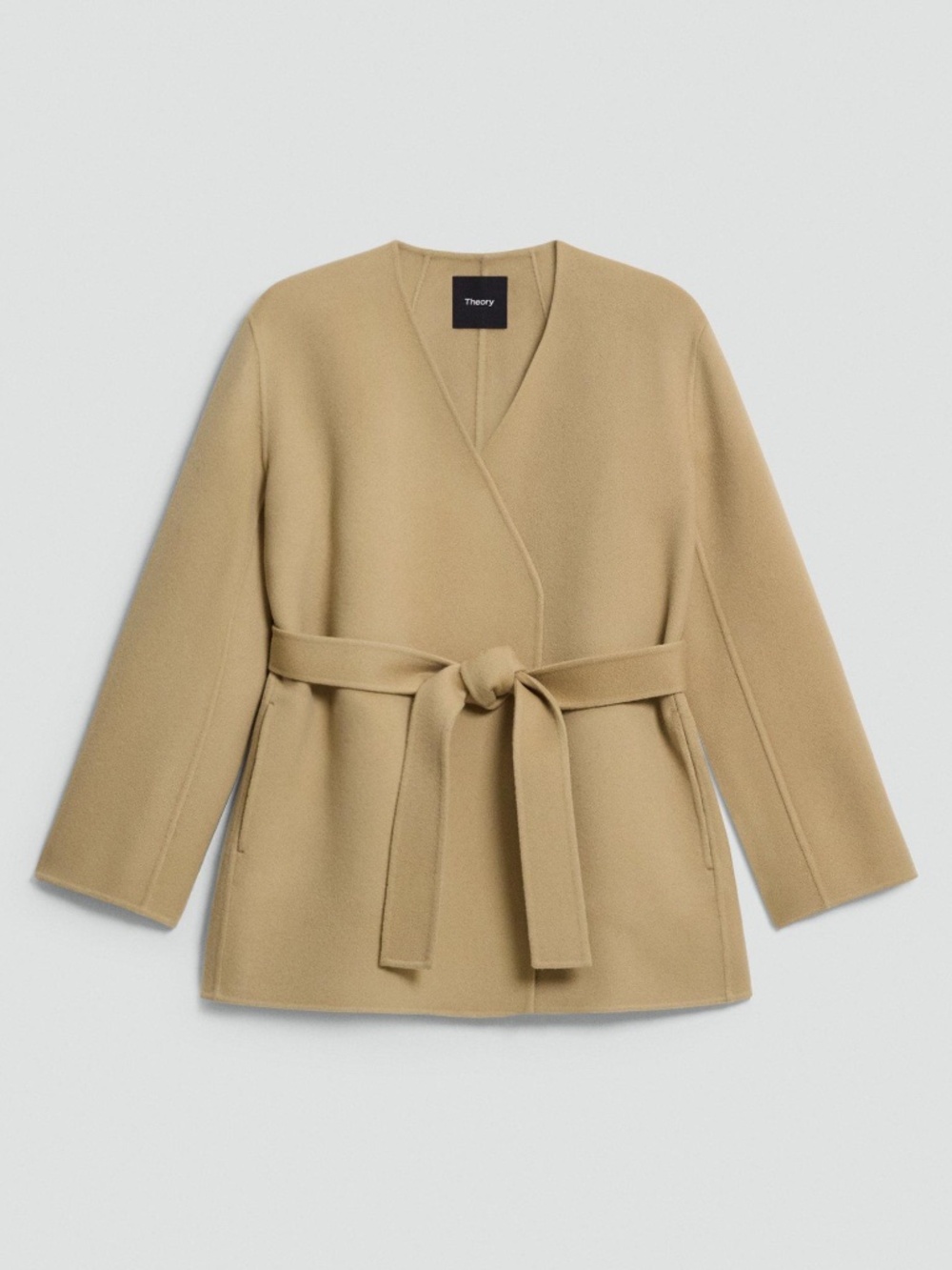 Cardigan Jacket in Double-Face Wool-Cashmere